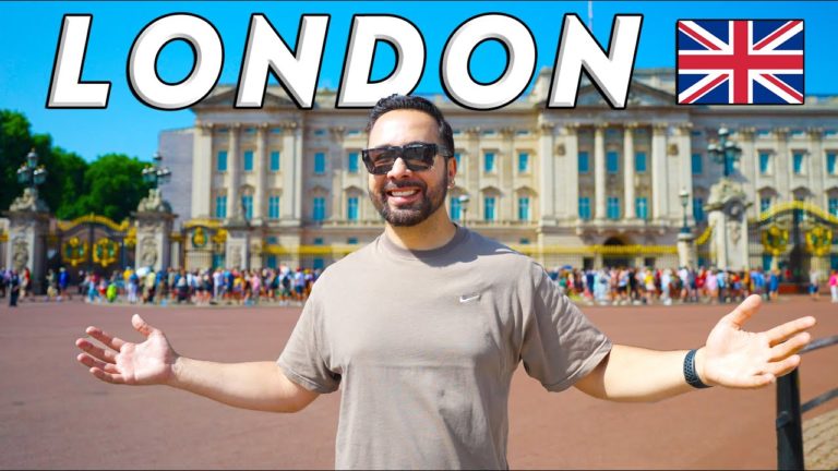 PERFECT ONE DAY LONDON ITINERARY 2022 🇬🇧 // First Time in London Travel Guide (On a Budget) [4K]