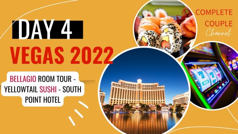 LAS VEGAS 2022 | Bellagio ROOM TOUR | Mon Ami Gabi BRUNCH | Yellowtail SUSHI | Day 4 Las Vegas Vlog