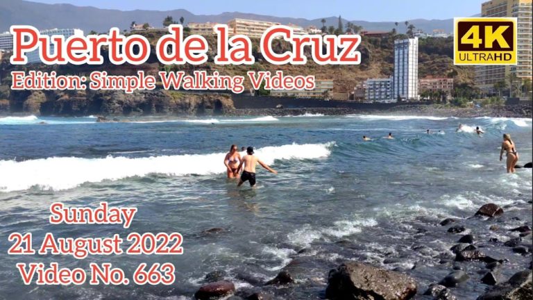 TENERIFE 🏝️ Puerto de la Cruz Canary Islands 21 August 2022 Teneriffa Kanarische Inseln